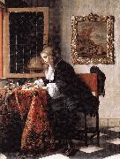 METSU, Gabriel Man Writing a Letter gsg china oil painting reproduction